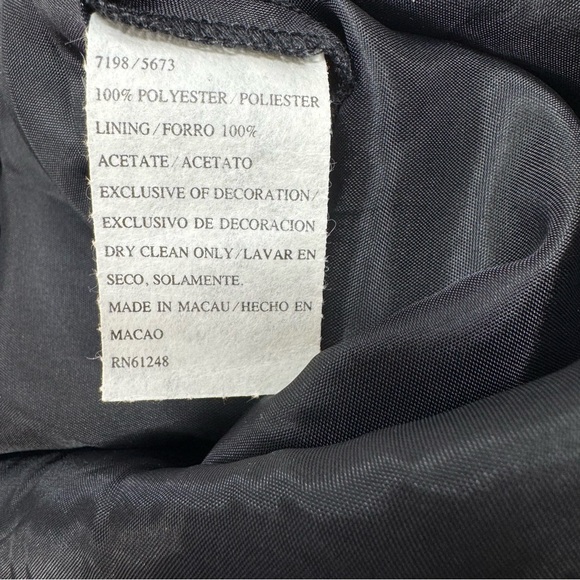 Cachet Black Beaded Evening Dress, NWT, Elegant gown, Sz 20, spaghetti strap - Picture 12 of 17